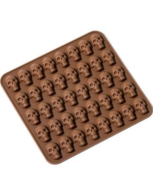Hodeskalle Former til Jelly, Sjokolade, Gummy og Isform