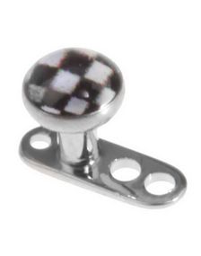 Skak Mønster Dermal Anchor - 1,6 x 2,5 mm