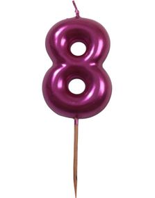 Tallet 8 - Metallisk Rosa Kakelys