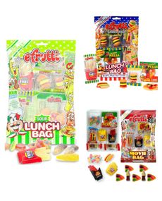 Taste Them All – Efrutti Slikpose – Tre Varianter - Pakketilbud