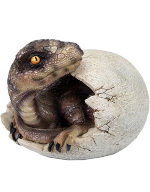 Raptors Dawn - Dinosaurfigur i Æg 10 cm