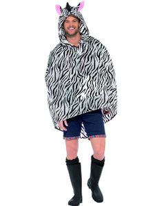 Festival / Regnponcho - Zebra