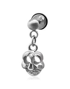 Hanging Skull - Fake Piercing