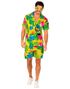 Tropisk Gul Hawaii Skjorte og Bukse - L/XL