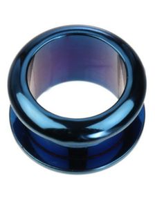 Metallic Blue Piercing Tunnel
