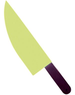 Slakterkniv 49 cm - Lyser i Mørket