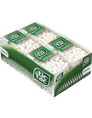12 stk Tic Tac Mint - Hel Eske 216 gram