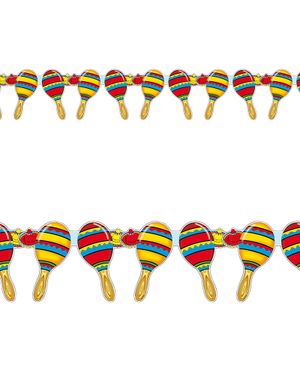 Maracas Guirlander 3 meter