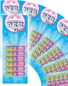 18 stk. 6-pakninger Pez Fizzy Mix Refills 918 gram
