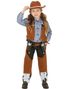 Cowboy/Cowgirl Børnekostume 2 Dele