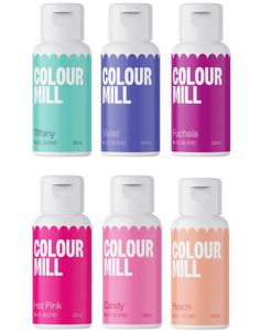 Sett med 6 stk Colour Mill Oil Blend Matfarger - Fairytale Set