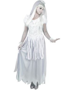 Gothic Ghost Brud Kostume