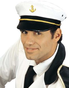 Hvid Marinehat