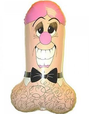STOR Mr. Willy Folieballon 76 cm