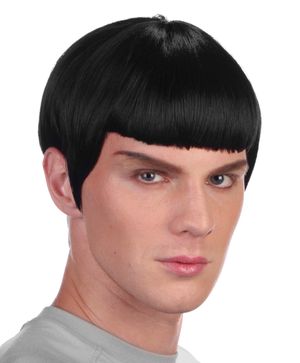 Spock Inspireret Sort Paryk