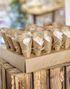 Stativ/Konfettiholder med 24 Konfettikjegler - Rustic Romance