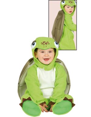 Skilpaddekostume til Baby