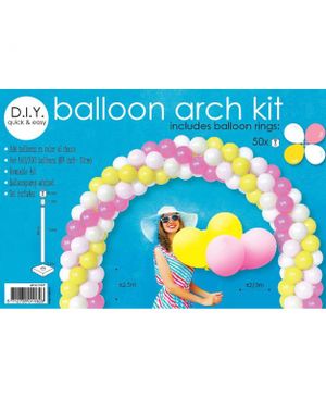 Stort Ballonbuesæt 75 Dele 2,5x3 meter