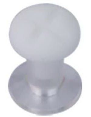 Bolt - Hvid Piercing Plug