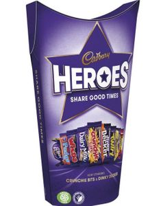 Cadbury Heroes - Gaveeske med Forskjellig Godteri 290 gram