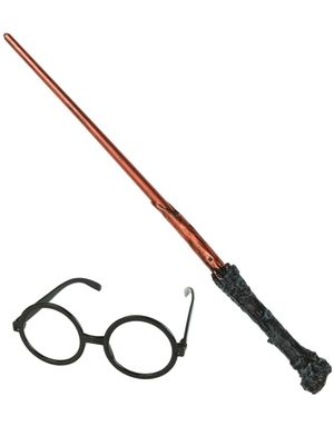 Harry Potter Inspireret Tryllestav Og Briller