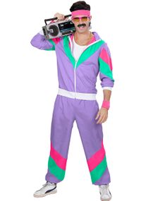 Lilla 80'er Joggingsæt Herrekostume