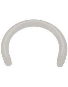 Rund Hvid Bioplast Stang til 1,6 mm Kugle