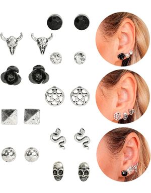 9 par Gotiske Øredobber