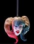 Hengende Harley Quinn Premium Dekorasjon med Tråd 8 cm