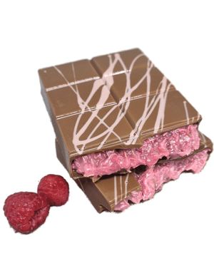 Sweet Gate Håndlavet Dubai Chokolade med Hindbær 210 gram