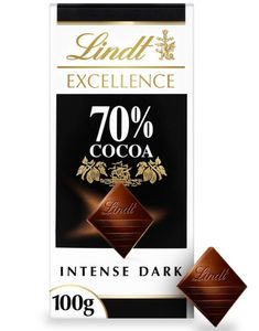 Lindt Lindor Intense Dark - Mørk Trøffelsjokolade med Fyll 100 gram