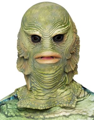 Creature from the Black Lagoon - Lisensiert Heldekkende Latex Maske
