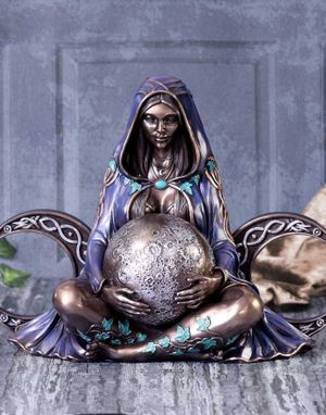 Triple Moon Goddess - Gudinne med Tre Måner Figur 31 cm