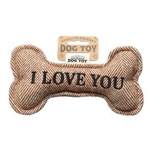 I Love You - Legetøj til Hund med Lyd - 20 cm