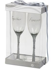 Together Forever - 2 stk Champagne Glas Sæt 