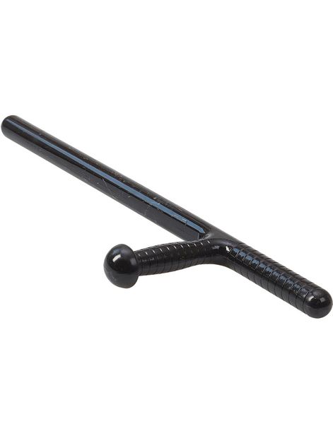 Sort Politi Baton - 59 cm Kostumetilbehør