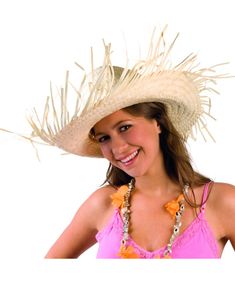 Aloha Hawaii Beige Stråhat