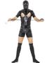 Sort Bondagekostume til Herre 6 Dele