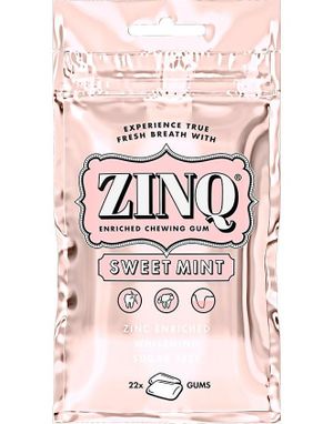 Zinq Tyggegummi med Sweet Mintsmak 31,5 gram
