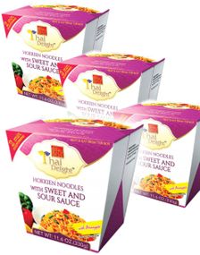 1772236800_66 stk Thai Delight Mikronudler - Hokkien Noodles with Sweet and Sour Sauce - Hel Kasse 1,98 kg (Thailand)