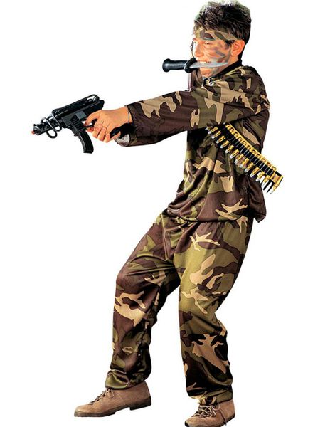 Rambo Børnekostume