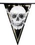 4 Meter Vimpelbanner i Folie med Gullfarget Bakside - Golden Pirate