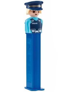 Playmobil Politi Pez-holder med 2 stk. Pez-pakker