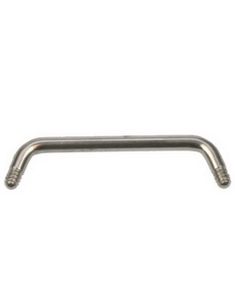 Staples Barbel 45 Grader til 1,6 mm Kugle - Titan stang