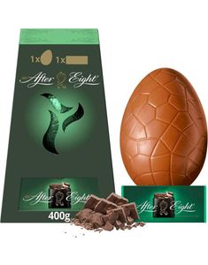 Premium After Eight Gavepakke - Kæmpestort Æg og Æske med Chokolader 400 gram