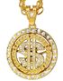 Deluxe Spinnende Dollar Smykke med Bling