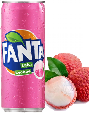Fanta Lychee / Kærlighedsfrugt Smag 320 ml (Malaysia)