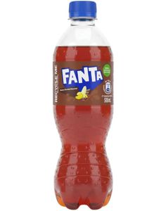 Fanta Banana Chocolate Flavour - Brus med Banan- og Sjokoladesmak 500 ml (Kina)