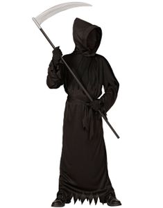 Komplet Sort Reaper Kostume til Børn