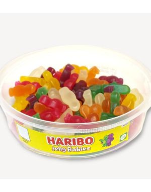 100 Haribo Jelly Babies - Æske Jelly Candy 510 gram